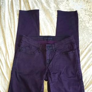 Rock & Republic purple skinny jeans